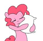  alpha_channel animated equine eyes_closed face_rub female friendship_is_magic hair horse hug karzahnii mammal my_little_pony pillow pink_hair pinkie_pie_(mlp) plain_background pony rubbing solo standing transparent_background 