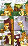  anthro bag blonde_hair blush carrot carrot_top_(mlp) ciriliko closet comic creeper derpy_hooves_(mlp) dialog english_text equine female feral friendship_is_magic green_eyes hair horse house male mammal minecraft my_little_pony orange_hair pegasus pony text toga video_games wings yellow_eyes 