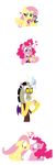  &lt;3 alpha_channel antler antlers blue_eyes blush comic discord_(mlp) doll dolls draconequus equine female feral fluttershy_(mlp) friendship_is_magic fur group hair horn horse kissing mammal mickeymonster my_little_pony pegasus pink_fur pink_hair pinkie_pie_(mlp) plain_background pony red_eyes transparent_background voodoo wings yellow_fur 