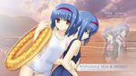  cameltoe key little_busters! na-ga nishizono_midori nishizono_mio school_swimsuit swimsuits wallpaper 