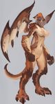  anthro breasts claws cropped dragon edit female invalid_tag nipples pussy rough scales scalie solo veramundis wings 
