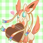  chocolate lowres ninfia no_humans pokemon pokemon_(game) pokemon_xy solo sylveon valentine yanma yanma_(pixiv) 