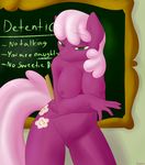  anthrofied breasts cheerilee_(mlp) female friendship_is_magic looking_at_viewer my_little_pony nipples nude presenting pussy skoon solo standing 