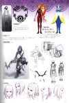  arioch boots concept_art drag-on_dragoon drag-on_dragoon_1 elbow_gloves fujisaka_kimihiko gloves non-web_source official_art page_number short_hair sketch tattoo thigh_boots thighhighs weapon 
