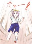  highres hiiragi_tsukasa jason_(kaiten_kussaku_kikou) lucky_star purple_hair ribbon short_hair solo 