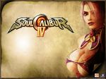  1995 2008 3d breasts cleavage isabella_valentine large_breasts side_boob sideboob soul_calibur soulcalibur_iv underboob wallpaper white_hair 