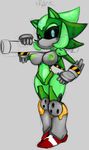  angelbreed breasts fan_character female hedgehog looking_at_viewer machine mammal mechanical nipples nude original_character pipe plain_background pussy robot sega solo sonic_(series) wide_hips 