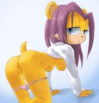  isabella_moongoose mina_mongoose panties prettypinkprincess pussy sega sonic_(series) underwear 