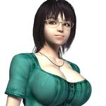  3d black_hair breasts brown_eyes dark_hair glasses huge_breasts mimi_minami minami umemaro umemaro_3d 