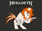  equine guitar hair horse male mammal megadeth my_little_pony pony red_hair solo thrash_metal vic_rattlehead 