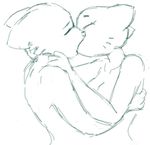  feline female katia_managan khajiit kissing lesbian mammal nicole_watterson nude prequel redout sketch the_amazing_world_of_gumball the_elder_scrolls video_games 