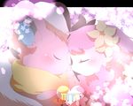  ?? alternate_color blush cinccino couple cute deerling eyes_closed flower flower_in_hair fluffy love mu-ma-ji nintendo pok&#233;mon pok&eacute;mon smile video_games 