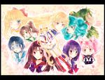  6+girls aino_minako bishoujo_senshi_sailor_moon bishoujo_senshi_sailor_moon_s blush chibi_usa hino_rei kaiou_michiru kino_makoto luna-p meiou_setsuna mizuno_ami multiple_girls sailor_jupiter sailor_mars sailor_mercury sailor_moon sailor_neptune sailor_pluto sailor_saturn sailor_uranus sailor_venus smile snowflakes ten'ou_haruka tomoe_hotaru tsukino_usagi uni_(necogyu) 