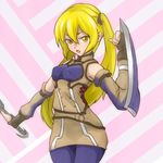  blonde_hair fingerless_gloves fire_emblem fire_emblem:_kakusei gloves islandz long_hair open_mouth selena_(fire_emblem) solo twintails very_long_hair yellow_eyes 