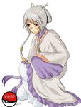  chinese_clothing chinese_dress female gijinka hanfu human mienshao nintendo pok&eacute;ball pok&eacute;mon red_eyes smile video_games 