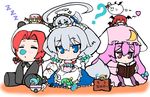  &gt;_&lt; :3 :d =_= ? animal_costume animal_ears apron bat_wings blonde_hair blue_hair boned_meat bonobono_(en-rai) book bow chibi chibi_on_head cirno closed_eyes cowering cup daiyousei dress dual_persona fairy_wings flandre_scarlet flying food green_hair grey_hair hair_bow hat heart highres hong_meiling inu_sakuya inubashiri_momiji is_that_so izayoi_sakuya koakuma long_hair looking_at_viewer maid maid_headdress meat minigirl mofuji multiple_girls o_o on_head open_mouth panda_costume patchouli_knowledge person_on_head purple_eyes purple_hair reading red_hair remilia_scarlet rumia siblings sisters sleeping smile spoken_sweatdrop sweatdrop table tail teacup the_embodiment_of_scarlet_devil tokin_hat touhou wings xd |_| 