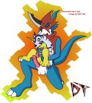  darktief digimon digimon_(species) flamedramon gabumon male male/male penis 