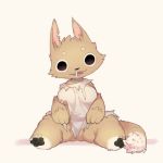  anthro black_eyes breasts clothing convenient_censorship felid female goo_(razy) mammal no_underwear open_mouth razy short_stack sitting slightly_chubby snot spread_legs spreading thick_thighs 
