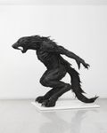  black_body canine claws fangs mammal photo real sculpture tires traditional_media what wolf yong_ho_ji 