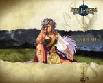  animal_ears artist_request body_markings fire_emblem grey_hair laguz_(race) long_hair nike_(fire_emblem) official_art silver_hair tail tattoo wallpaper wolf_ears wolf_tail 