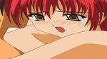  1boy 1girl animated animated_gif brown_eyes nude red_hair sex suki_da_yo! uncensored 