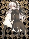  isa_(ni-iro) long_hair rozen_maiden silver_hair solo suigintou wings 