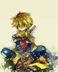  bad_id bad_pixiv_id blonde_hair boots golden_sun lowres male_focus pomi robin_(golden_sun) scarf solo sword weapon 