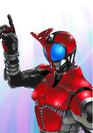  bodysuit gloves highres kamen_rider kamen_rider_kabuto kamen_rider_kabuto_(series) katou_haruaki male_focus mask solo 