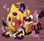  anal anal_penetration arachnid arthropod blonde_hair blush cape clothed clothing dark_taranza floating_hands horn japanese_text kirby_(series) male male/male multi_eye nintendo open_mouth penetration penis sex spider spidr tarantula tears text video_games ふたこ 