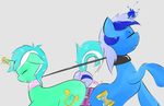  anal_penetration ass_to_ass blue_fur colgate_(mlp) collar cutie_mark dildo double_dildo double_penetration duo equine eyes_closed female feral friendship_is_magic fur green_fur hair horn kryptchild lesbian lyra_(mlp) lyra_heartstrings_(mlp) magic mammal multi-colored_hair my_little_pony penetration sex_toy tail_wrap two_tone_hair unicorn vaginal vaginal_penetration 