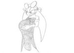  drawing pregnant sega sonic_(series) sonic_riders wave_the_swallow 