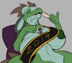  alcohol anita_bigtime anthro areola between_breasts beverage big_breasts breasts canine champagne dog dragon duo female huge_breasts macro male male/female mammal nipples sash size_difference t-bone_(artist) 