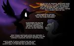  equine female feral friendship_is_magic horn horse mammal my_little_pony nightmare_moon_(mlp) nightshade_(mlp) pegasus pluckyninja pony shadowbolts_(mlp) smile text timber_(artist) winged_unicorn wings 