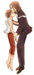  2boys black_hair highres kiss long_image male male_focus monkey_d_luffy multiple_boys one_piece rob_lucci tall_image yaoi 