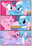  2013 blue_eyes blush comic cunnilingus cutie_mark dialog english_text equine female friendship_is_magic group hair horse lesbian my_little_pony oral oral_sex pegasus pink_fur pink_hair pinkie_pie_(mlp) pony pyruvate saliva_string sex text vaginal wings 