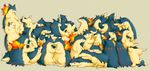  ambiguous_gender eyes_closed feral group kinoko love nintendo plain_background pok&#233;mon pok&eacute;mon sleeping typhlosion video_games 