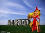  broom circe circle doug_winger equine female gem hat high_heels horse magic_user mammal necklace ring stonehenge wallpaper wand witch witch_hat 