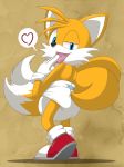  &lt;3 anthro canine diaper fox looking_at_viewer mammal miles_prower open_mouth seductive solo sonic_(series) tongue tongue_out xepher777 
