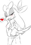  anthro anus avian bird blush breasts female hearlesssoul pussy sega solo sonic_(series) sonic_riders swallow_(bird) wave_the_swallow 