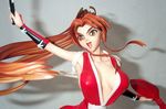  90s breasts cleavage figure kunoichi ninja oobari_masami photo shiranui_mai 