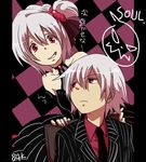  1girl dress dual_persona formal genderswap genderswap_(mtf) lowres necktie shuri_(84k) soul_eater soul_eater_(character) suit 