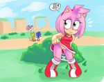  ? amy_rose bathroom blush boots bush canine choker dress embarrassed female fox hedgehog mammal miles_prower omorashi outside panties panties_down peeing pull_down pulling pussy pussy_juice sega shrug skirt sonic_(series) sonic_the_hedgehog underwear urine wet_panties 