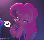  &lt;3 blue_eyes duo eosphorite equine female feral friendship_is_magic fur hair horn horn_job hornjob horse licking long_hair mammal multi-colored_hair my_little_pony pink_fur pink_hair pinkie_pie_(mlp) pony purple_fur saliva simple_background tongue tongue_out twilight_sparkle_(mlp) unicorn 