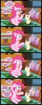  2013 ? blue_eyes brown_eyes brown_hair comic confused crying cub cutie_mark dialog duo eating english_text equine eyes_closed female feral food friendship_is_magic fur hair horse inside male mammal my_little_pony pegasus pink_fur pink_hair pinkie_pie_(mlp) pony pound_cake_(mlp) spoon tears text veggie55 wings young 