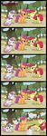  apple_bloom_(mlp) avian bird chicken comic cosplaying equine female friendship_is_magic green_eyes hair hat horn horse link my_little_pony orange_eyes parody pegasus pony purple_eyes purple_hair red_hair scootaloo_(mlp) sterlingpony stick sweetie_belle_(mlp) the_legend_of_zelda two_tone_hair unicorn video_games wings 