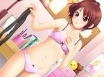  blush bra mebae nonohara_miki panties pantyhose sakura_anna underwear undressing 