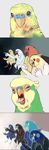  bad_id bad_pixiv_id bird cockatiel comic era_(traveling_bird) gaijin_4koma inko negative no_humans original parakeet parody parrot toradora! what 