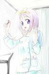  hiiragi_tsukasa jason_(kaiten_kussaku_kikou) lucky_star nurse short_hair solo stethoscope 