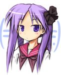  bad_id bad_pixiv_id hiiragi_kagami kazuboh lucky_star purple_hair ryouou_school_uniform school_uniform serafuku solo 