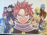  blonde_hair charle_(fairy_tail) dyst_(fairy_tail) eclair_(fairy_tail) erza_scarlet fairy_tail fairy_tail_houou_no_miko gajeel_redfox gray_fullbuster happy_(fairy_tail) juvia_loxar lucy_heartfilia mashima_hiro momon_(fairy_tail) natsu_dragneel pink_hair red_hair scarf smile wendy_marvell 